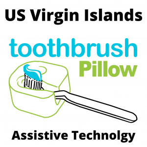 Toothbrush Pillow US Virgin Islands