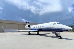 2014 Gulfstream G450 executive jet for sale exclusively by Stanton  & Partners, listed on IADA's marketing platform AircraftExchange.