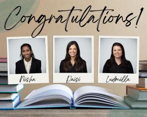 Congratulations to Gagani Nidesha, Gunaratne (Nisha), Daisi Saco and Ludmilla Oliveira of CFI. Each has officially gained their official Certificate in Company Secretarial Law and Practice from the Law Society of Ireland.