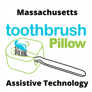 Stroke Hand Product Aid, Toothbrush Pillow Demonstrated At Massachusetts Assistive Technology Program