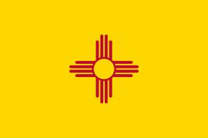 State of New Mexico flag in Anthem Pleasant's Toothbrush Pillow Press Release