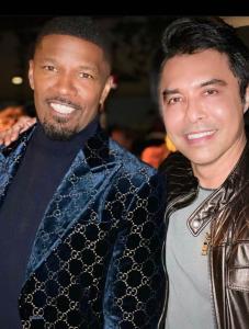 Sir Daniel Winn and Jamie Foxx