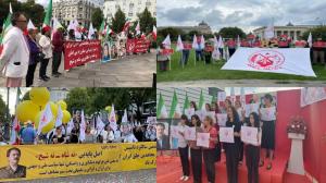 In Oslo, the capital of Norway, supporters of the Iranian opposition PMOI/MEK held their weekly gathering outside the Norwegian Parliament and marked the MEK 57th founding anniversary and vowing to continue their support for this ongoing struggle.