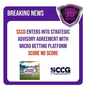 SCCG / SCORE NO SCORE announcement logo