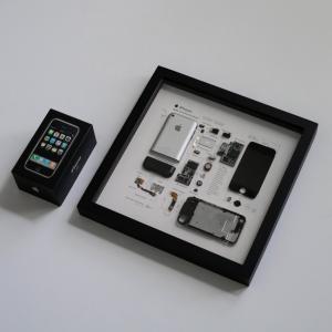 iphone disassembled art