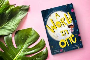 Mock up of Nomi Lifowè's 'A World In One' book cover