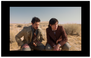 Noel Mirabal (“Jerry") and Andrew Burton (“Jimmy”) plot their next move in the indie comedy ALL THE LORD'S MEN.