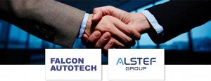 Falcon Autotech and Alstef Group Partnership Announcement