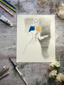 Wedding Illustration by Sarah Nisbett Drawn on Your Day