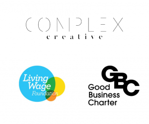 Complex Creative is GBC and Living Wage Accredited