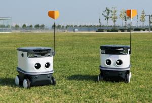 Neubility autonomous delivery robot Neubie