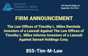 law firm announcement