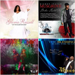 The artists in the picture have all garnered success as clients of Musgrove Music Distribution.
