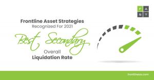 Frontline Asset Strategies Awarded 2021 Best Secondary Overall Liquidation Rate