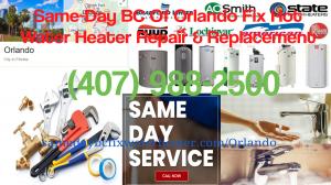 SameDay BC Of Orlando Hot Water Heater Repair Service 1