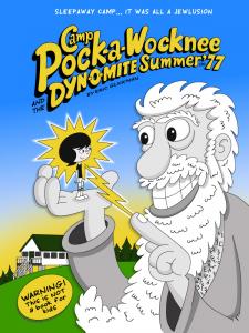 Camp Pock-a-Wocknee Jewish Summer Camp Memoir Graphic Novel Cover