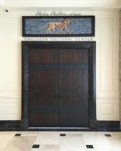 The doors to the Chaldean Cultural Center's Chaldean Museum