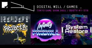 Digital Will Announces 2022 Tokyo Game Show Lineup. Infinity Pinball for Switch and new games: robot battle arena, Robot Rejects & cyber-themed FPS, System Restore