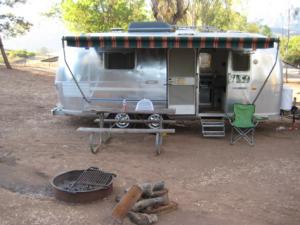 Airstream Trailer Delivered to Lake Casitas