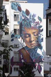 Mural painting in Estepona