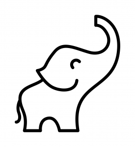 Vely logo: framework for C programmers