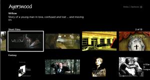 Ayerswood Presents Emerging Filmmakers on the Roku Menu
