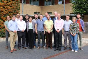 The TTP Ventus team standing outside of TTP Group Headquarters on Thursday, September 1, 2022