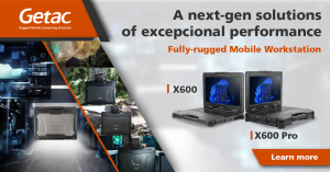 Getac announces new 15.6” inch fully rugged mobile workstation, designed to deliver comprehensive mobile command computing, control and planning workflows across a diverse range of operational environment