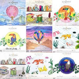 ﻿A selection of entries from last year's Kid's Coloring Contest