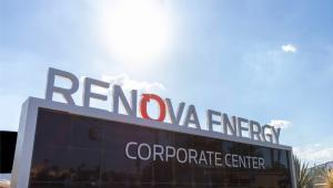 Renova Energy Corporate Center sign