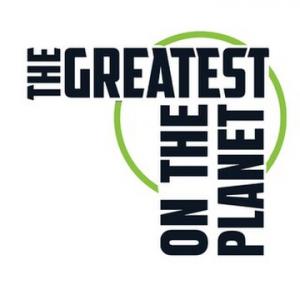 The Greatest on the Planet logo
