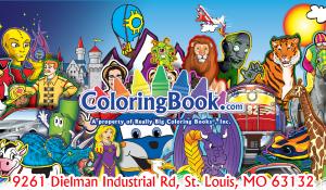 Coloring Book Store Characters by Really Big Coloring Books, Inc.