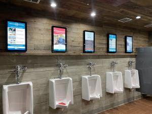 Social Indoor digital advertising provides a place for venues to promote upcoming specials and events directly to their guests.