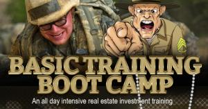 Real Estate Basic Training Boot Camp Banner