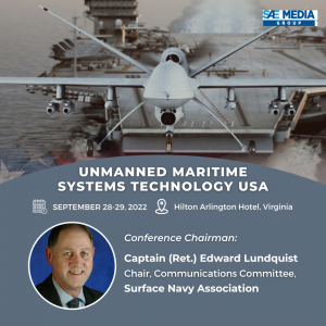 Unmanned Maritime Systems Technology USA 2022 Surpasses Estimated Attendance Records with 9 Sponsors & 130+ Participants