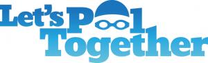 Let's Pool Together Annual Campaign Logo with googles and cap