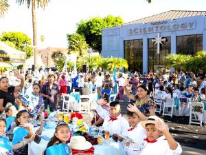 Some 1,300 gathered at the Church of Scientology for a celebration of the 201st anniversary of Guatemalan independence, filled with music, dancing and traditional cuisine.