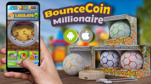 A sneak preview of BounzyBall and the Bouncecoin Millionaire App