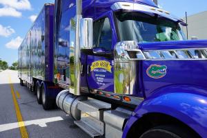 Good Greek Unveils Florida Gators Custom Wrapped Trailer