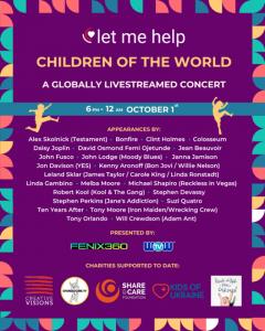 Let Me Help "Children of the world" poster
