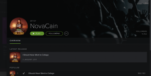 NovaCain, blind rapper, half a million streams, Spotify