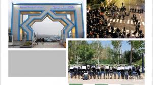 The students of Alameh University in Tehran also resumed their protests on Wednesday. They were chanting, “Students loath tyranny,” “Poverty, corruption, and injustice, shame on this tyranny,” and “We are all Mahsa!”They were chanting “Death to the dictator!"