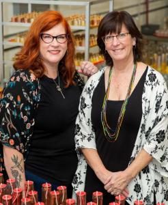 Jacki Smith and Patty Shaw, owners of Coventry Creations