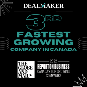 3rd Fastest Growing Company - DealMaker