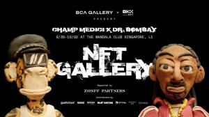 Cordell Broadus (Champ Medici) and Snoop Dogg (Dr. Bombay) present their NFT Art Collection in Singapore