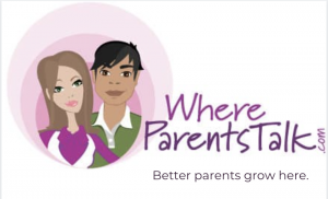 Where Parents Talk logo with tag line