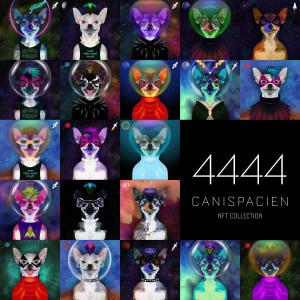 4444 CaniSpacien NFTs have been minted onto the Ethereum blockchain