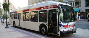 SEPTA buses equipped with MERV-13 equivalent filtration by Lumin-Air Transit