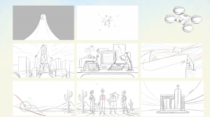 Video design sketches applied
