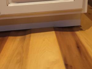 Hard wood floor overwood or underwood
